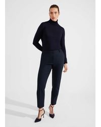 Hobbs - Quin Cotton Blend Trousers - Lyst