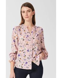 Hobbs - Sutton Floral Blouse - Lyst