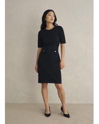 Hobbs - Petite Petra Knitted Dress - Lyst