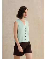 Hobbs - Kaylee Linen Shell Top - Lyst