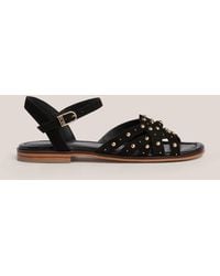 Hobbs - Emerson Suede Sandals - Lyst
