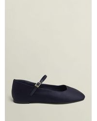 Hobbs - Chrissy Satin Mary Janes - Lyst