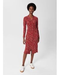 Hobbs - Hatty Jersey Dress - Lyst