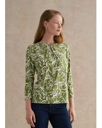 Hobbs - Julia Printed Top - Lyst