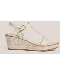 Hobbs - Alyssa Leather Espadrilles - Lyst