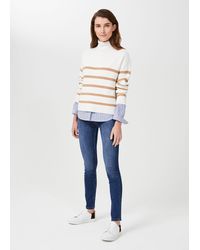 Hobbs - Gia Sculpting Jeans With Stretch - Lyst