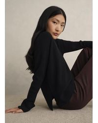 Hobbs - Darla Wool Blend Knitted Jumper - Lyst