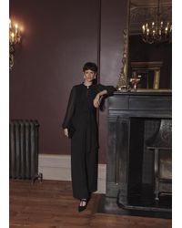 Hobbs - Rosamund Gem Detail Jumpsuit - Lyst