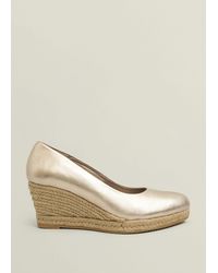Hobbs - Anna Leather Espadrilles - Lyst