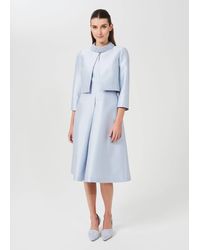 Hobbs - Marcella Silk Wool Jacket - Lyst