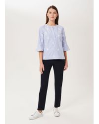 Hobbs - Yasmin Capri Trousers - Lyst