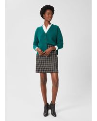 Hobbs - Alexis Tweed Aline Skirt - Lyst