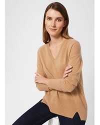 Hobbs - Dahlia V Neck Cashmere Jumper - Lyst