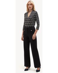 Hobbs - Clemence Ponte Trousers - Lyst
