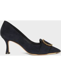 Hobbs - Eliza Suede Court Shoes - Lyst