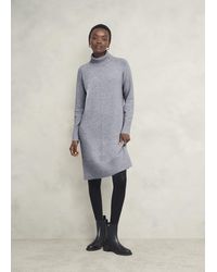 Hobbs - Nessa Knitted Dress With Alpaca - Lyst