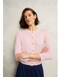 Hobbs - Tresco Wool Cashmere Cardigan - Lyst