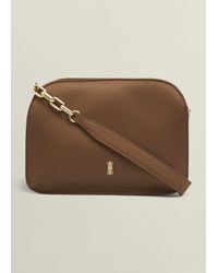Hobbs - Milan Satin Clutch Bag - Lyst