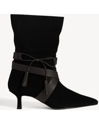 Hobbs - Courtney Suede Boots - Lyst