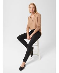 Hobbs - Gia Coated Skinny Jeans - Lyst