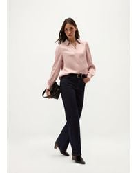 Hobbs - Tegan Textured Blouse - Lyst