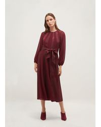 Hobbs - Loren Jacquard Dress - Lyst