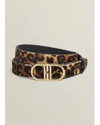 Hobbs - Kiera Leopard Belt - Lyst