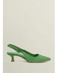 Hobbs - Safia Suede Slingbacks - Lyst
