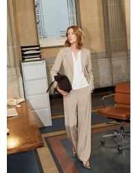 Hobbs - Ashleen Wide Leg Trousers - Lyst