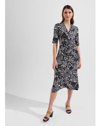 Hobbs - Hatty Jersey Dress - Lyst