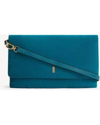 Hobbs - Ashley Suede Clutch - Lyst