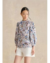 Hobbs - Soraya Cotton Blouse - Lyst
