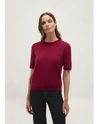 Hobbs - Winnie Merino Knitted T-Shirt - Lyst