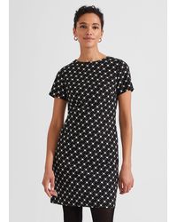 Hobbs - Simona Dress With Cotton - Lyst