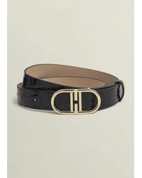 Hobbs - Kiera Leather Belt - Lyst