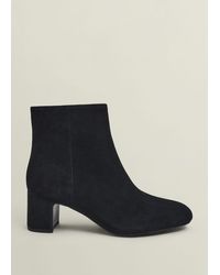 Hobbs - Rochelle Suede Ankle Boots - Lyst