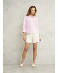 Hobbs - Light Nita Linen Shirt - Lyst