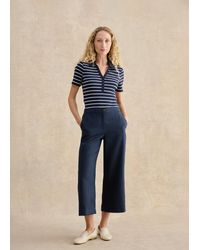 Hobbs - Petite Lillie Linen Wide Leg Trousers - Lyst