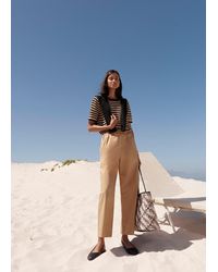 Hobbs - Lorrie Cotton Trousers - Lyst