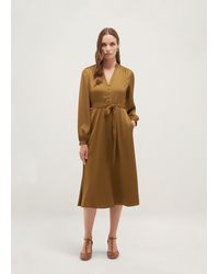 Hobbs - Petite Katia Textured Dress - Lyst