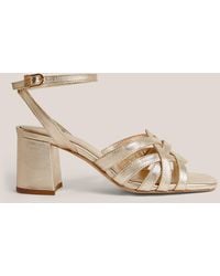 Hobbs - Emerson Leather Heeled Sandals - Lyst