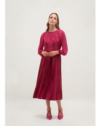 Hobbs - Petite Loren Jacquard Dress - Lyst