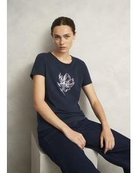 Hobbs - Pixie Print T-Shirt - Lyst