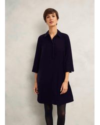 Hobbs - Velvet Marciella Dress - Lyst