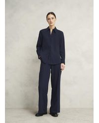 Hobbs - Hadley Pinstripe Shirt - Lyst