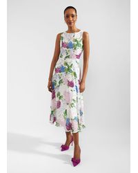 Hobbs - Petite Carly Floral Dress - Lyst