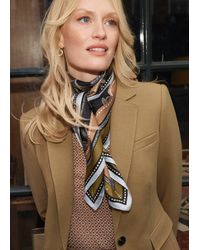 Hobbs - Stephanie Silk Scarf - Lyst