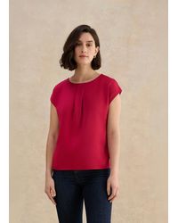 Hobbs - Nita Satin Front Top - Lyst