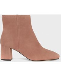 Hobbs - Imogen Suede Ankle Boots - Lyst