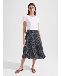 Hobbs - Anika Midi Skirt - Lyst